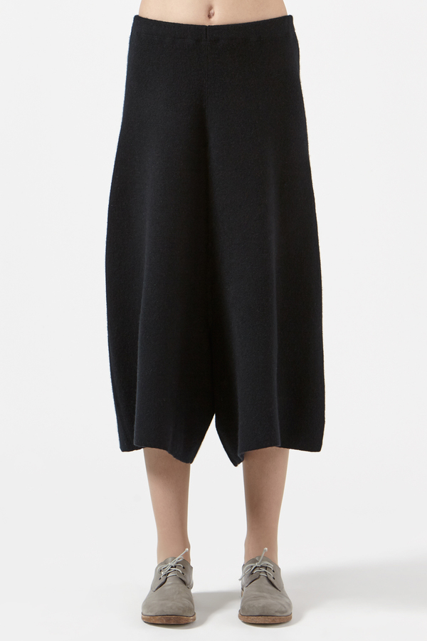 Oyuna Black Knit Karam Trousers Oyuna Black Knit Karam Trousers