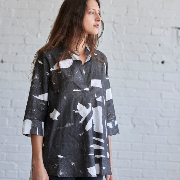 Language of the Birds Nehru Tunic Westbeth Language of the Birds Nehru Tunic Westbeth