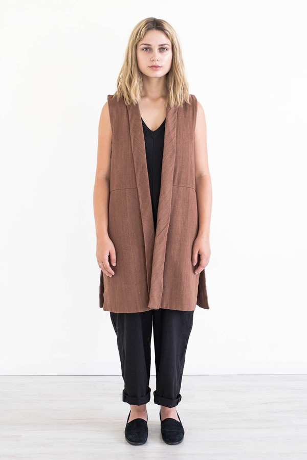 REIFhaus Alba Vest in Silk Tweed REIFhaus Alba Vest in Silk Tweed