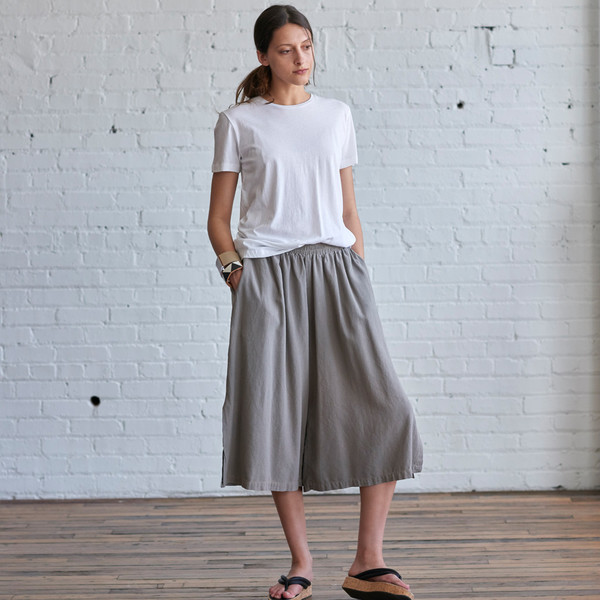 Black Crane Slit Wide Culotte Black Crane Slit Wide Culotte