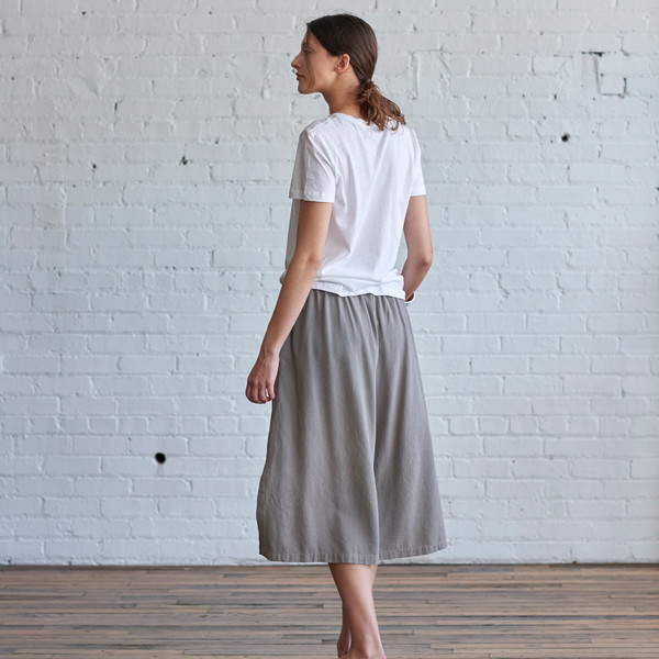 Black Crane Slit Wide Culotte Black Crane Slit Wide Culotte