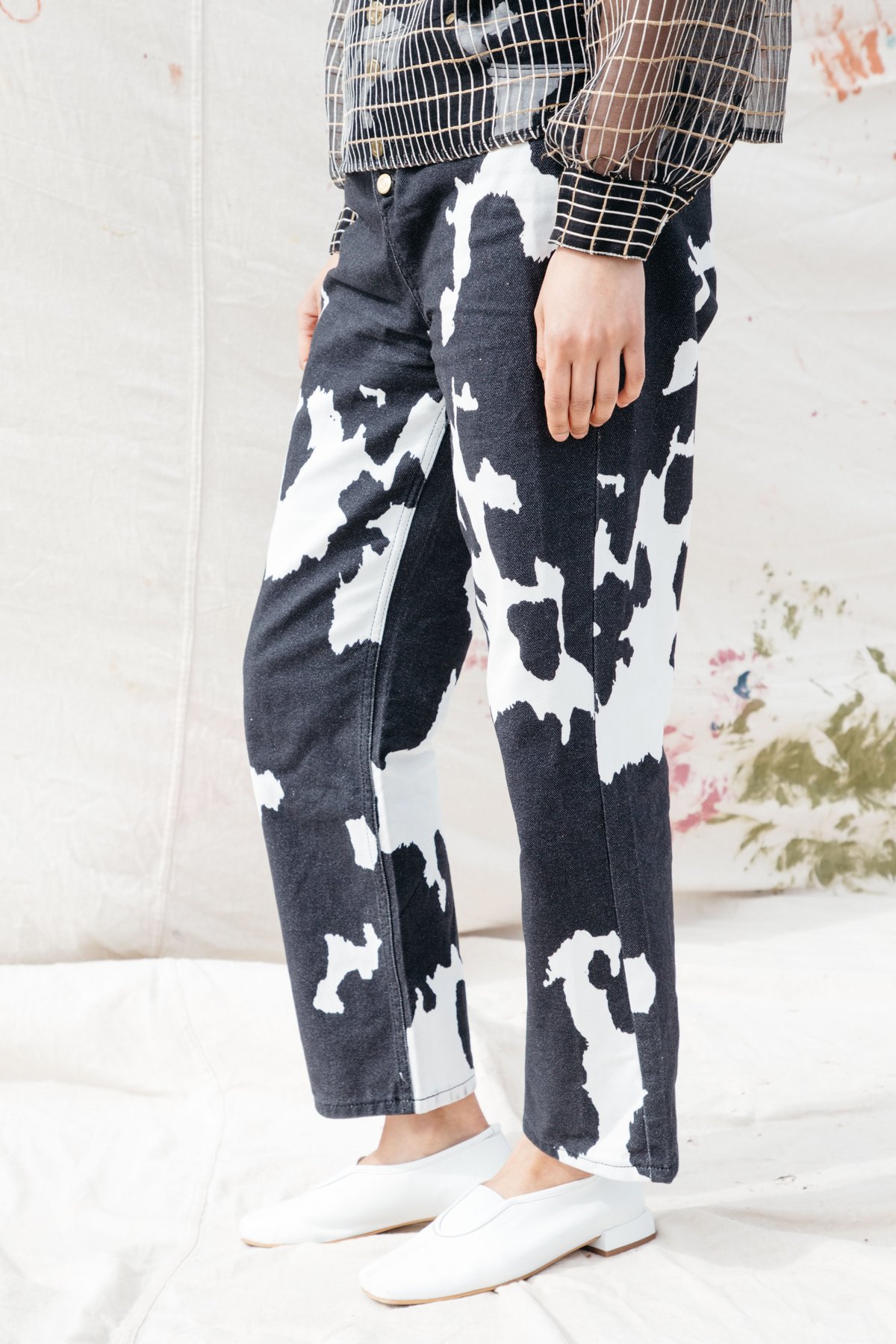 SUNNY - JESSIE JEANS, COW PRINT 