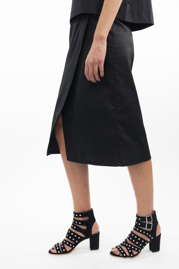 Toit Volant Valentina Skirt - Black Toit Volant Valentina Skirt - Black