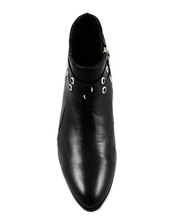 Cartel Footwear AW16 Double Strap Bootie - Salto Black Leather Cartel Footwear AW16 Double Strap Bootie - Salto Black Leather