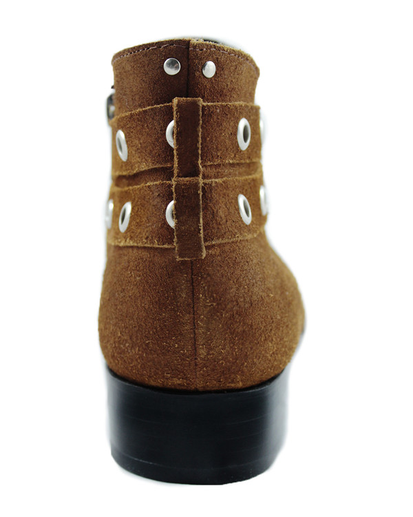 Cartel Footwear AW16 Double Strap Bootie - Salto Suede Cartel Footwear AW16 Double Strap Bootie - Salto Suede