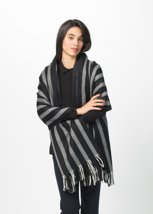 Odeeh Heavyweight Wool Blend Scarf Odeeh Heavyweight Wool Blend Scarf