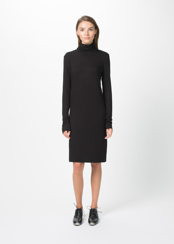 Organic by John Patrick Viscose Turtleneck Dress Organic by John Patrick Viscose Turtleneck Dress