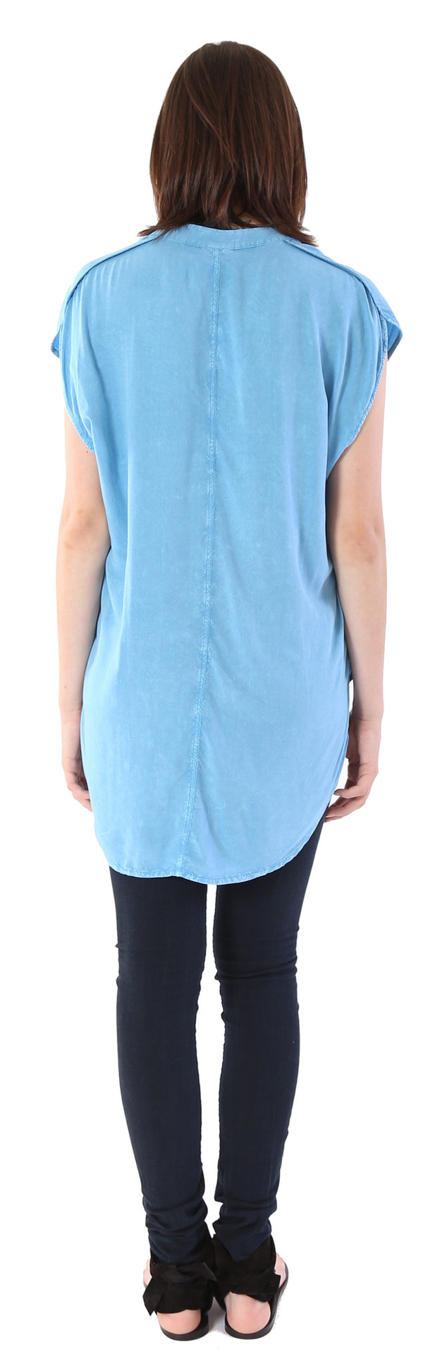THE ODELLS Classic Tunic in Turquoise THE ODELLS Classic Tunic in Turquoise