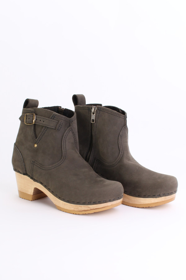 No.6 Store 5” buckle boot in storm No.6 Store 5” buckle boot in storm
