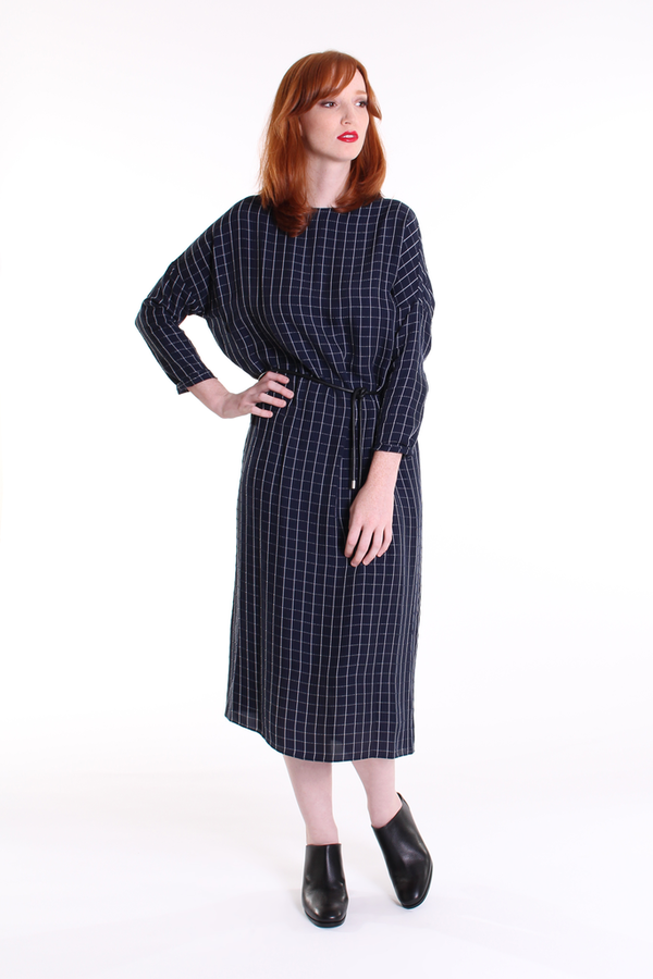Steven Alan Dawn dress in navy Steven Alan Dawn dress in navy