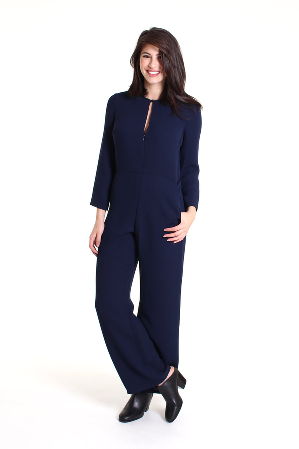 Rachel Comey Evermore jumpsuit in navy Rachel Comey Evermore jumpsuit in navy