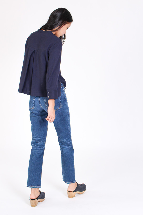 Steven Alan Helen shirt in navy Steven Alan Helen shirt in navy