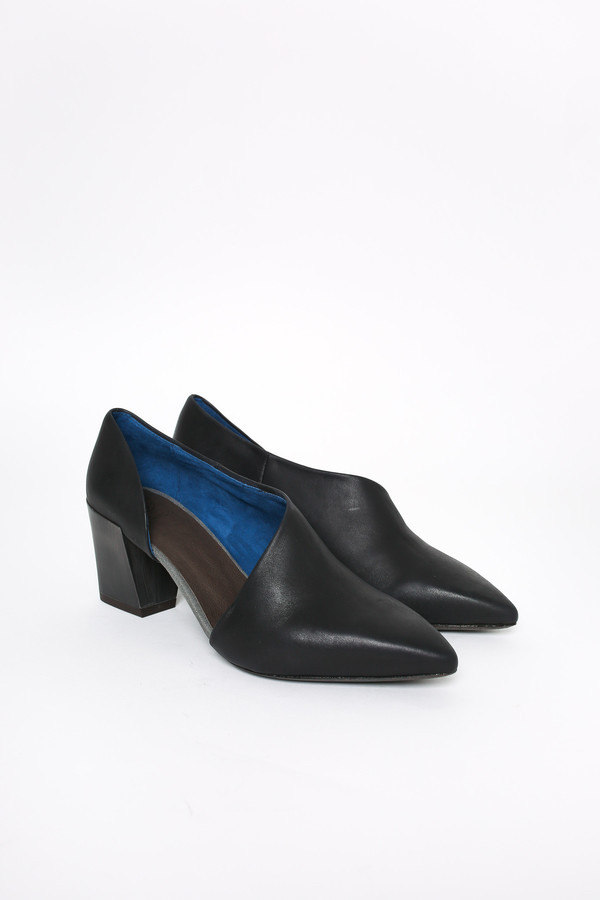 Coclico Johnny heel in diver navy Coclico Johnny heel in diver navy