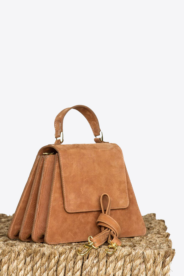 Ceri Hoover Kyle handbag in cognac Ceri Hoover Kyle handbag in cognac