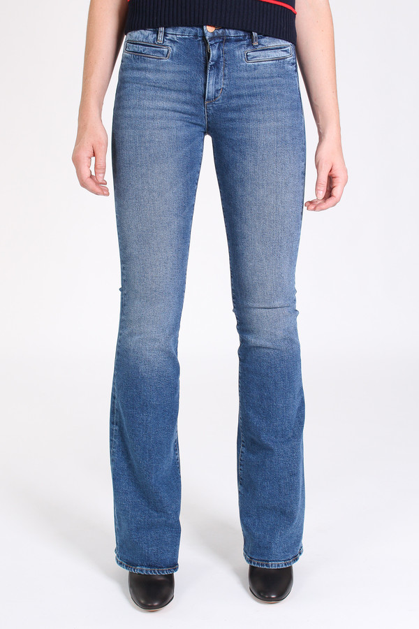 M.i.h Jeans Marrakesh high rise kick flare in casa M.i.h Jeans Marrakesh high rise kick flare in casa