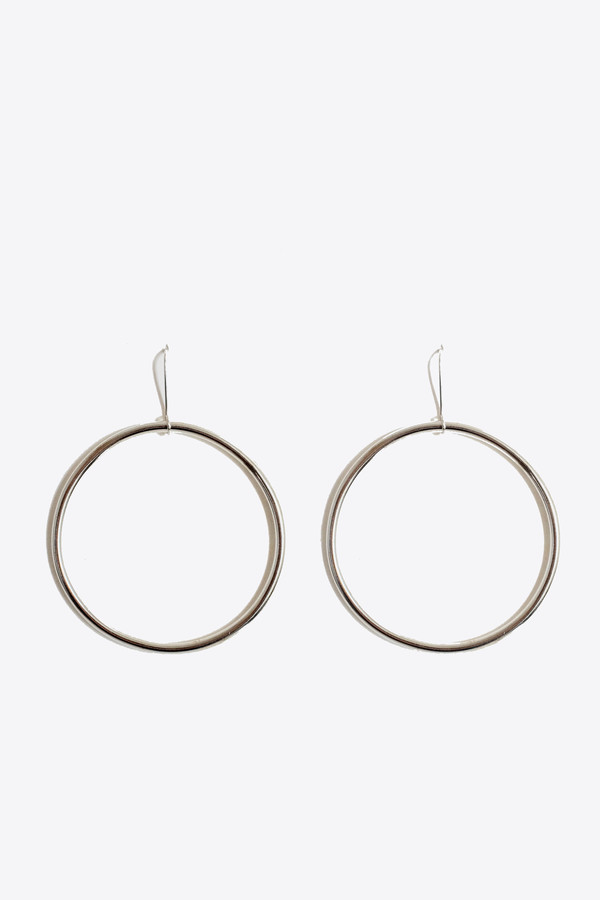 The Things We Keep Sanjuu hoop earrings in sterling silver The Things We Keep Sanjuu hoop earrings in sterling silver