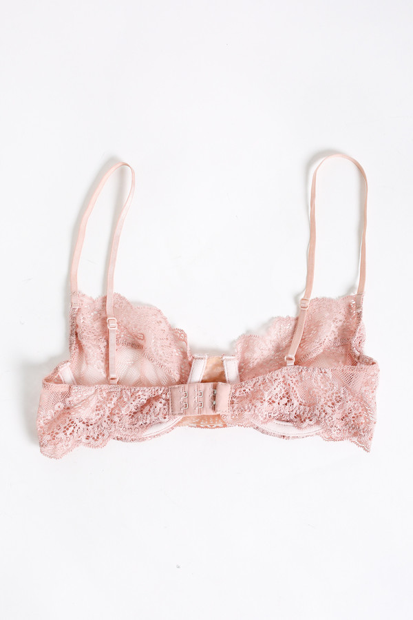 Only Hearts So fine lace underwire bra in nudie Only Hearts So fine lace underwire bra in nudie