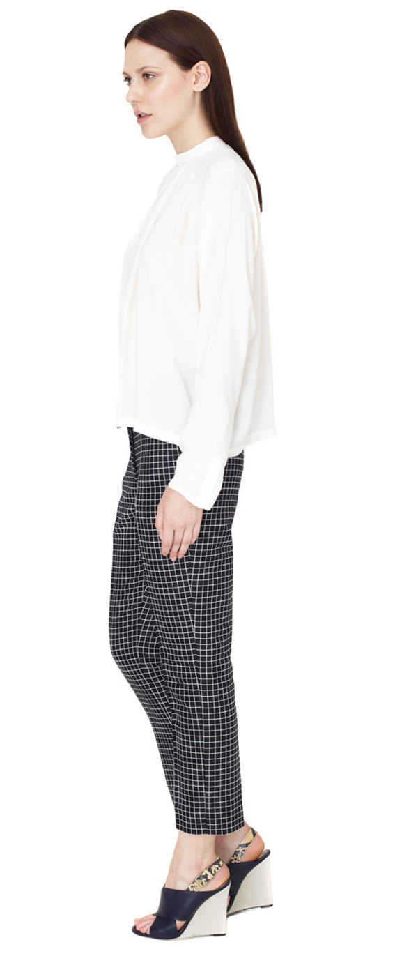 Apiece Apart - SHIRRED GEORGIA BLOUSE Apiece Apart - SHIRRED GEORGIA BLOUSE