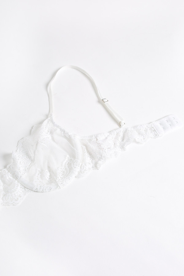 Only Hearts So fine lace underwire bra in white Only Hearts So fine lace underwire bra in white