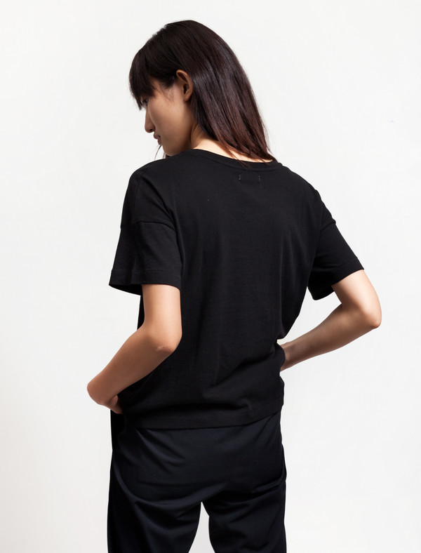 Organic by John Patrick Classic Tee Black Organic by John Patrick Classic Tee Black