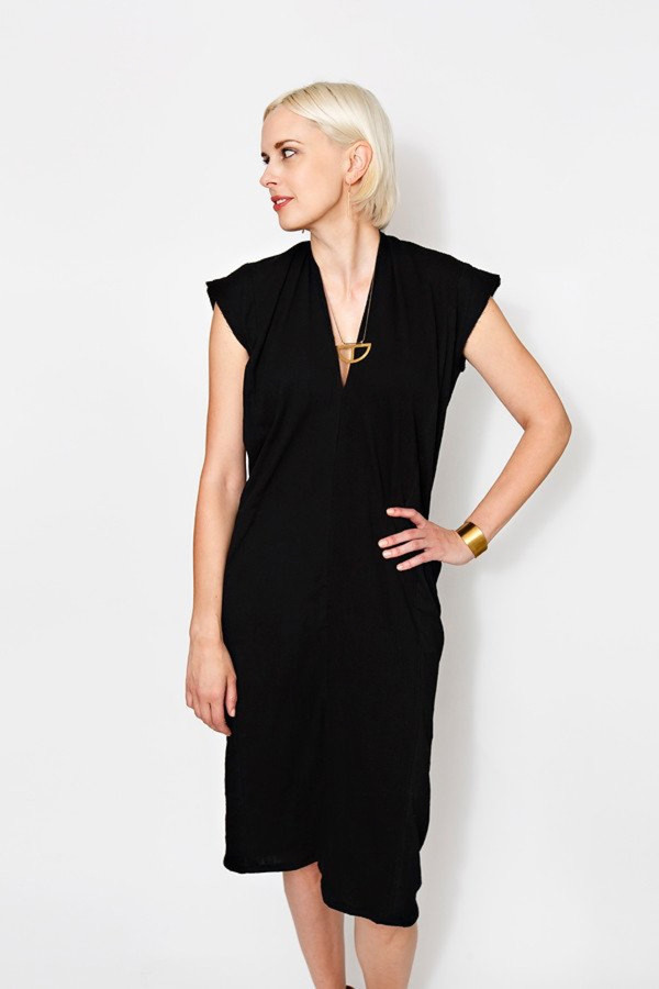 Miranda Bennett Vision Dress in Cotton Gauze - Salton Miranda Bennett Vision Dress in Cotton Gauze - Salton