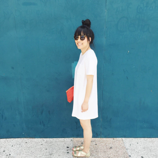 Skargorn #69 Tee Dress, Milk Wash Skargorn #69 Tee Dress, Milk Wash