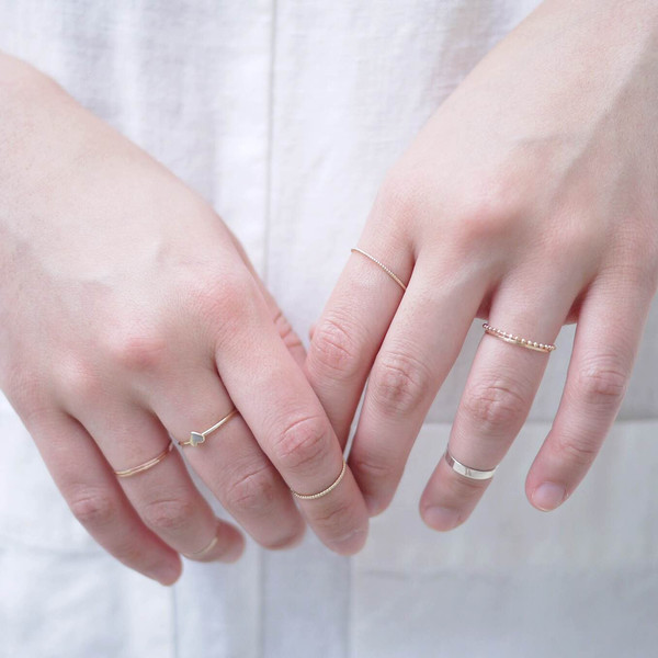 Catbird Twisted Stacker First Knuckle Ring, 14K Yellow Gold Catbird Twisted Stacker First Knuckle Ring, 14K Yellow Gold