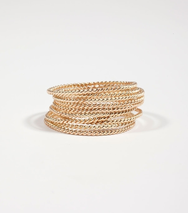 Catbird Twisted Stacker Ring, 14K Yellow Gold Catbird Twisted Stacker Ring, 14K Yellow Gold
