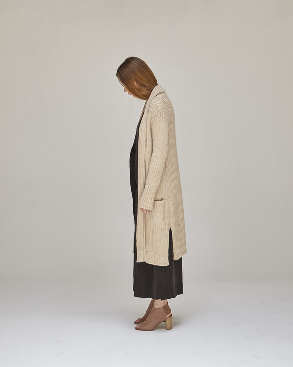 Shaina Mote Kimmel Alpaca Cardigan in Light Camel Shaina Mote Kimmel Alpaca Cardigan in Light Camel