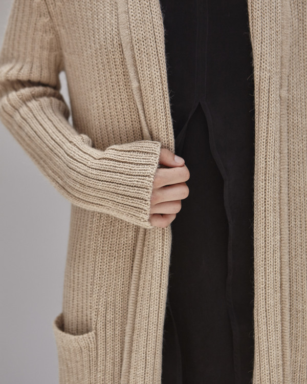 Shaina Mote Kimmel Alpaca Cardigan in Light Camel Shaina Mote Kimmel Alpaca Cardigan in Light Camel
