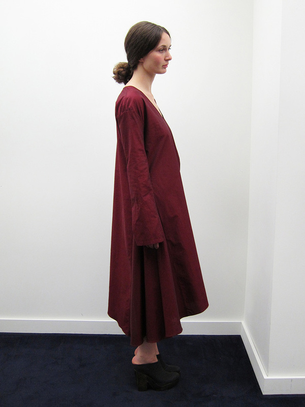 Kahle Gathered Inset L/S Dress Kahle Gathered Inset L/S Dress
