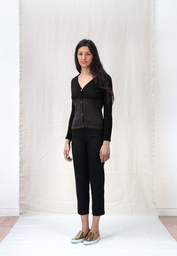 Ete Noir Wool/Silk Cardigan Ete Noir Wool/Silk Cardigan
