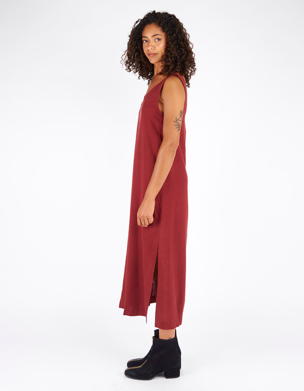 Assembly Label Motion Dress Rust Assembly Label Motion Dress Rust