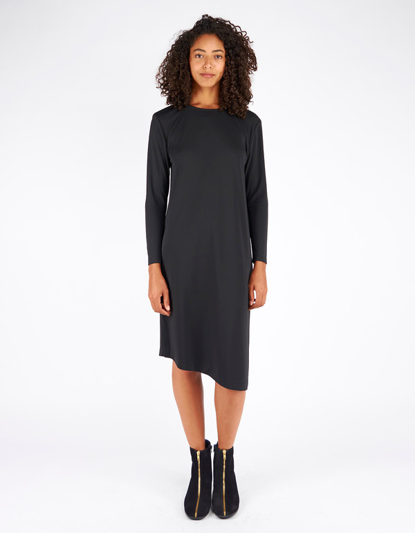 Filippa K Jersey Tunic Dress Black Filippa K Jersey Tunic Dress Black