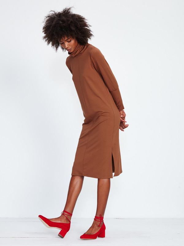 WOLCOTT TAKEMOTO PALMER DRESS WOLCOTT TAKEMOTO PALMER DRESS