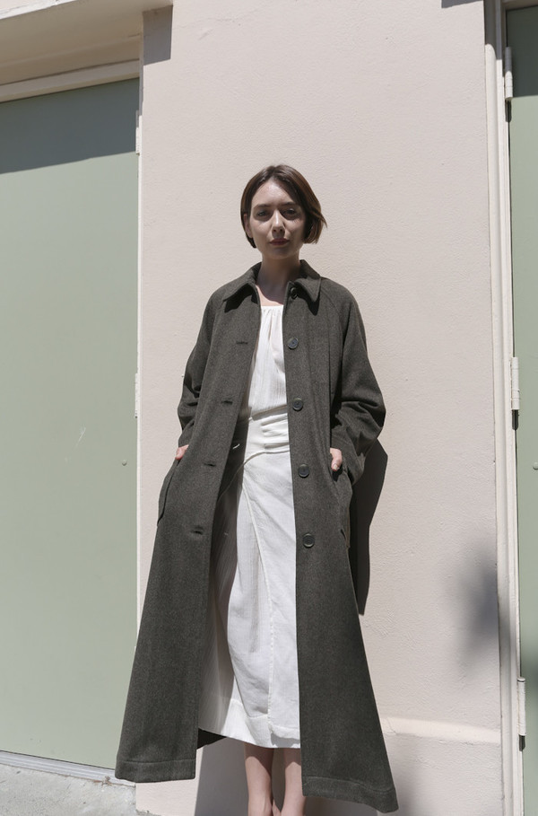 SVILU Lab Coat in Loden SVILU Lab Coat in Loden