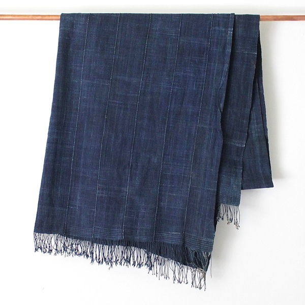 Unknown Softened Indigo Throw Unknown Softened Indigo Throw