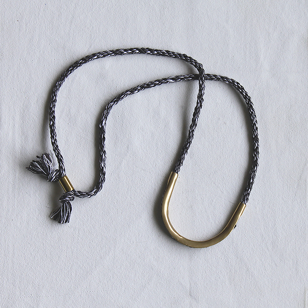 The Things We Keep Linen Twist Necklace The Things We Keep Linen Twist Necklace