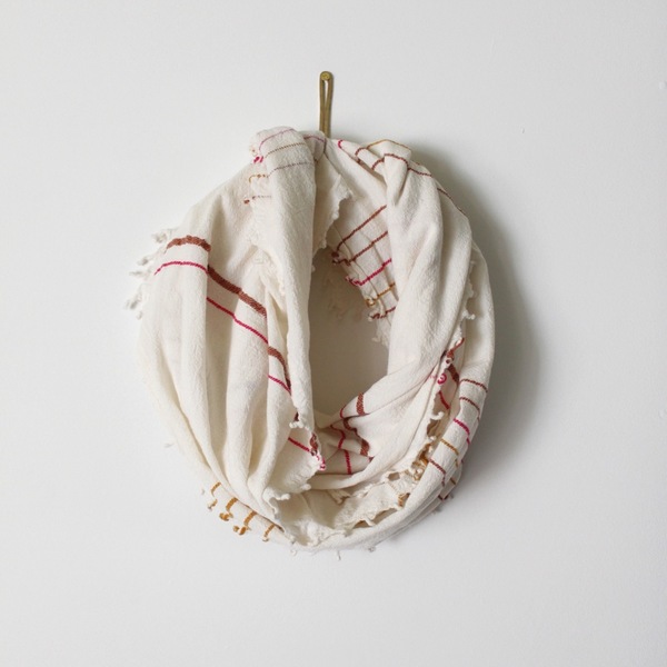 Unknown Tassel Stripe Scarf Unknown Tassel Stripe Scarf