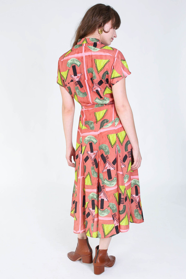 Rachel Comey Marlow dress in clay print Rachel Comey Marlow dress in clay print