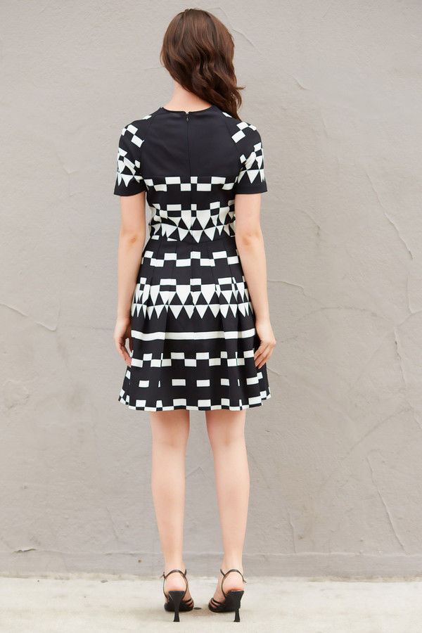 Nicole Miller BF10122 Fit and Flare Dress Nicole Miller BF10122 Fit and Flare Dress