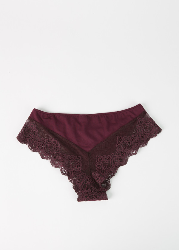 Only Hearts So Fine Hipster with Lace Back Only Hearts So Fine Hipster with Lace Back