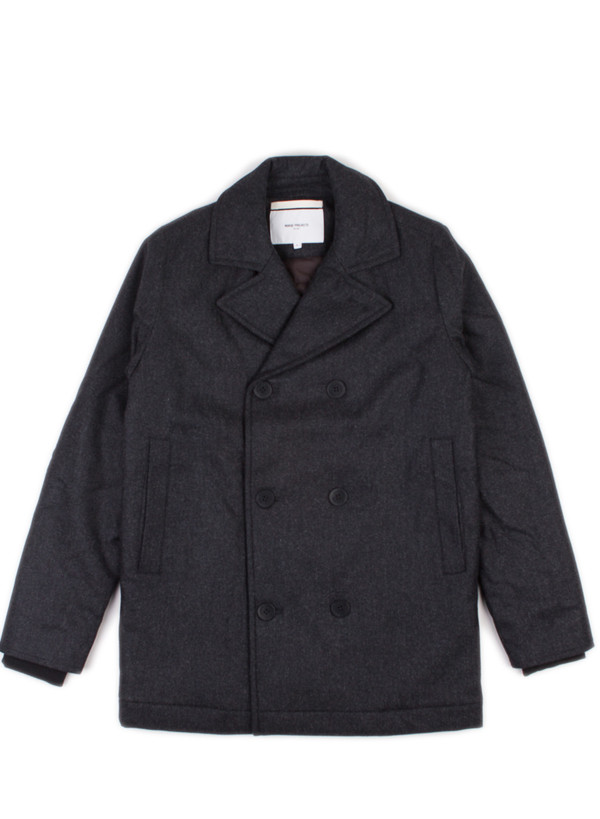 Norse Projects Birk Wool Charcoal Melange Norse Projects Birk Wool Charcoal Melange