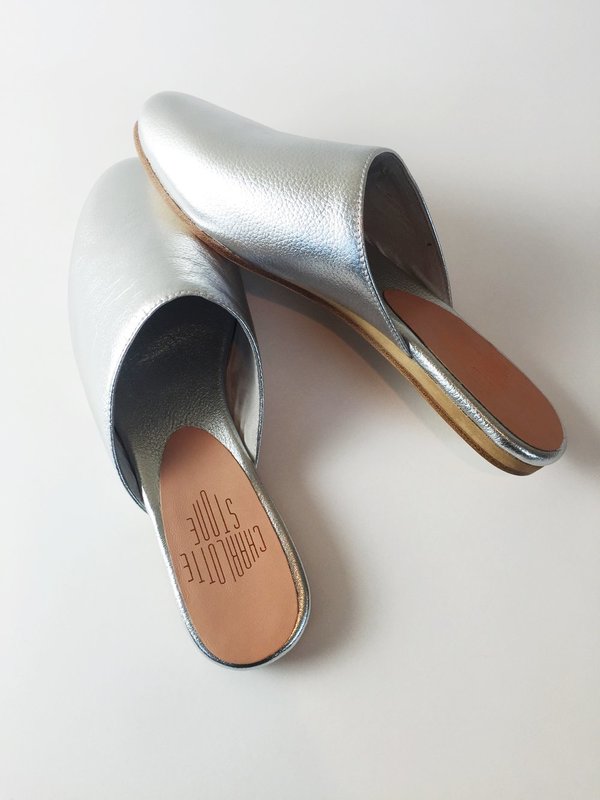 Charlotte Stone Drea Slider - Silver Charlotte Stone Drea Slider - Silver
