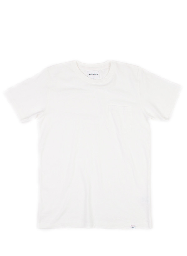 Norse Projects Niels Pocket Boucle White Norse Projects Niels Pocket Boucle White