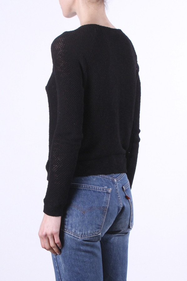 Calder Blake Brady Pullover in Slub Mesh Calder Blake Brady Pullover in Slub Mesh