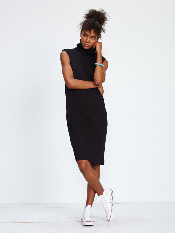 KOWTOW RIB ROLL NECK DRESS KOWTOW RIB ROLL NECK DRESS