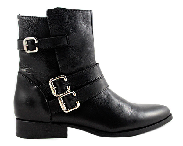 Cartel Footwear AW16 Biker Boot - Palmira Black Leather Cartel Footwear AW16 Biker Boot - Palmira Black Leather