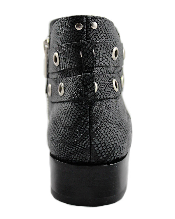 Cartel Footwear AW16 Double Strap Bootie - Salto Python Cartel Footwear AW16 Double Strap Bootie - Salto Python