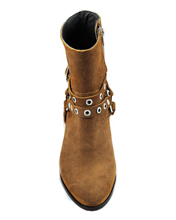 Cartel Footwear AW16 High Shaft Harness Boot - Rivera Suede Cartel Footwear AW16 High Shaft Harness Boot - Rivera Suede
